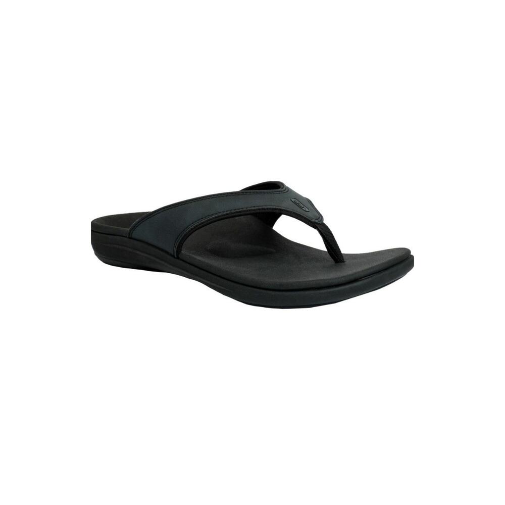 Waco Shoe Revitalign Men's Yumi Leather Sandals Flip Flops Size 14D New In Box